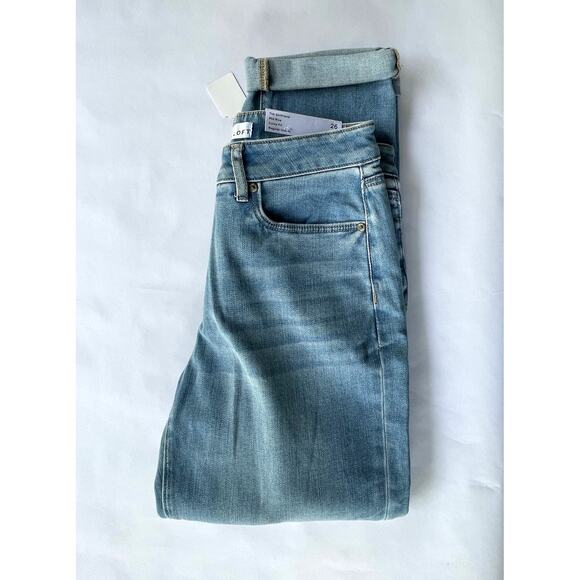 LOFT, THE GIRLFRIEND, SIZE 26, MID RISE, CURVY, NWT - Picture 3 of 5